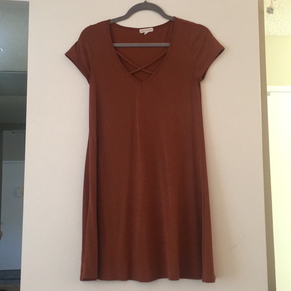 Burnt Orange Dress